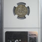 1905-S Barber Dime 10C NGC AU50 Reverse Slab