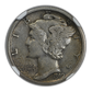 1919-D Mercury Dime 10C NGC XF45 Obverse