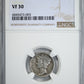 1926-S Mercury Dime 10C NGC VF30 Obverse Slab
