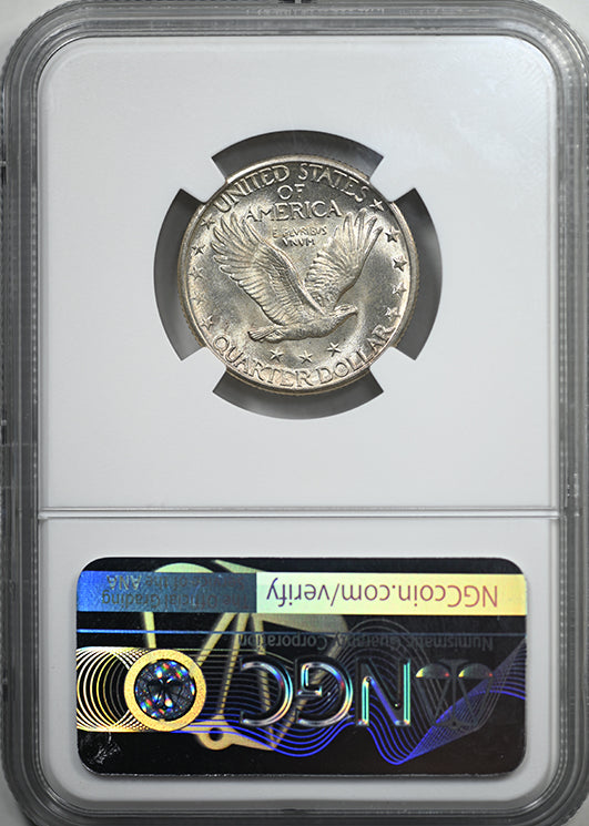 1924-D Standing Liberty Quarter 25C NGC MS65