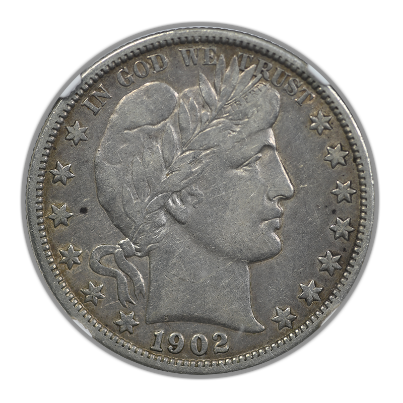 1902-O Barber Half Dollar 50C NGC VF30 Obverse