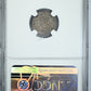 1808MO TH Mexico 1/2R Charles IIII NGC AU50 Reverse Slab