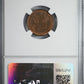 1909-S VDB Lincoln Wheat Cent 1C NGC MS64RB Reverse Slab