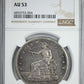 1876-S Trade Dollar T$1 NGC AU53