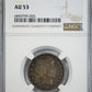 1905 Barber Quarter 25C NGC AU53 Obverse Slab