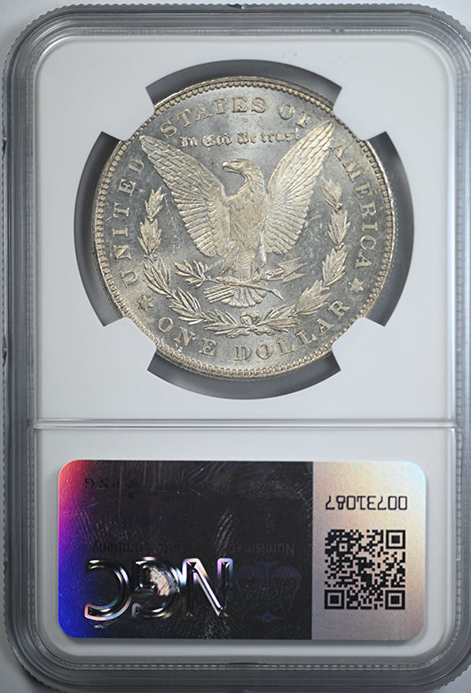 1878 7TF Reverse of 78 Morgan Dollar $1 NGC MS62 Reverse Slab