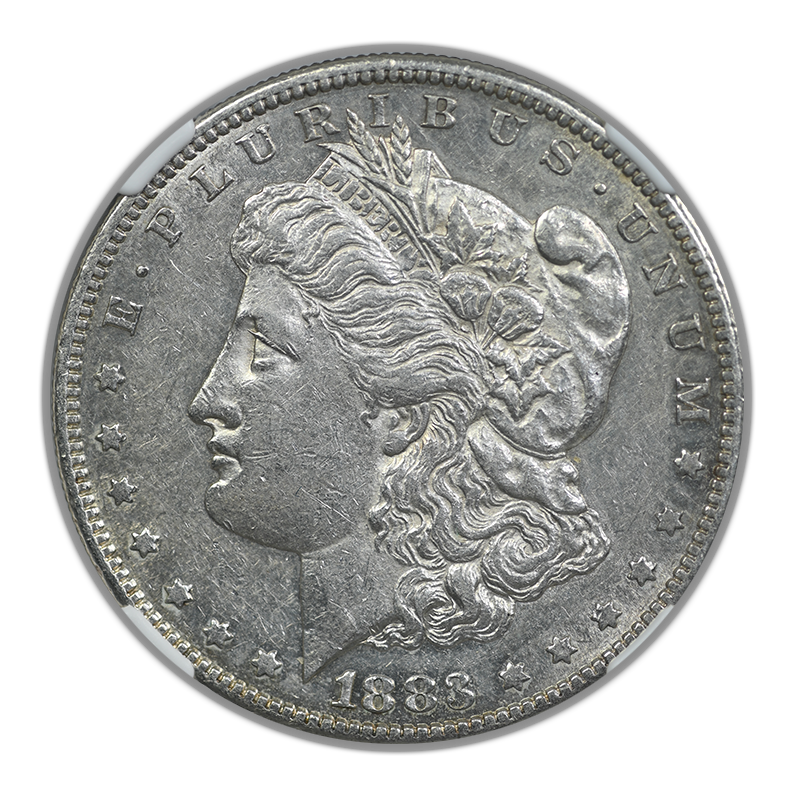 1883-S Morgan Dollar $1 NGC AU53 Obverse