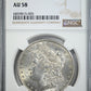 1888-S Morgan Dollar $1 NGC AU58 Obverse Slab