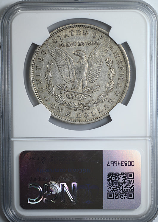 1886-O Morgan Dollar $1 NGC XF45 Reverse Slab