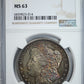 1879-S Morgan Dollar $1 NGC MS63 - TONED! Obverse Slab