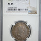 1820Lima JP Peru 2 Reales 2R NGC XF45 Obverse Slab