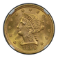 1899 Liberty Head Gold Quarter Eagle $2.50 NGC MS66 Obverse