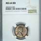 1910-S Lincoln Wheat Cent 1C NGC MS64RB Obverse Slab