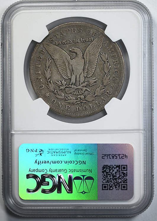 1889-CC Morgan Dollar $1 NGC VG8 Reverse Slab
