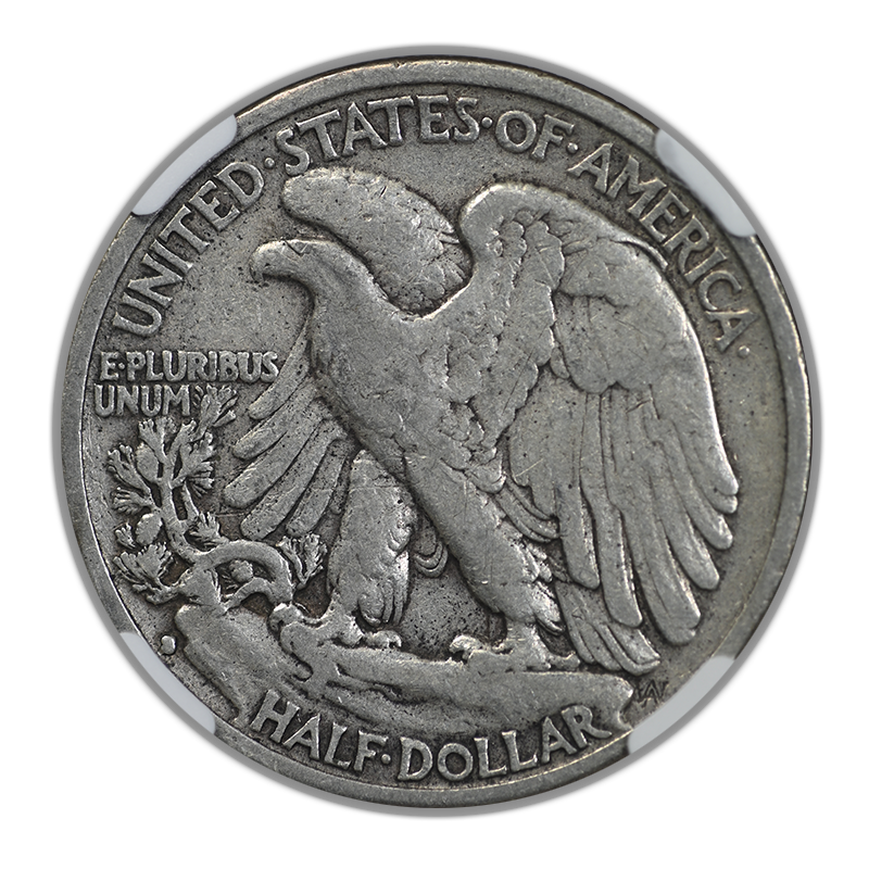 1933-S Walking Liberty Half Dollar 50C NGC VF35 Reverse