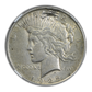 1922 Peace Dollar $1 NGC AU50 - Mint Error Obverse Struck Thru Obverse