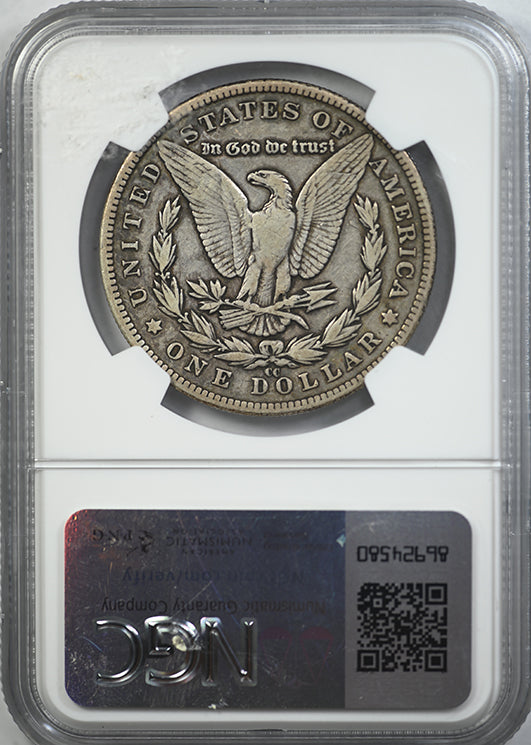 1883-CC Morgan Dollar $1 NGC VF25 CAC