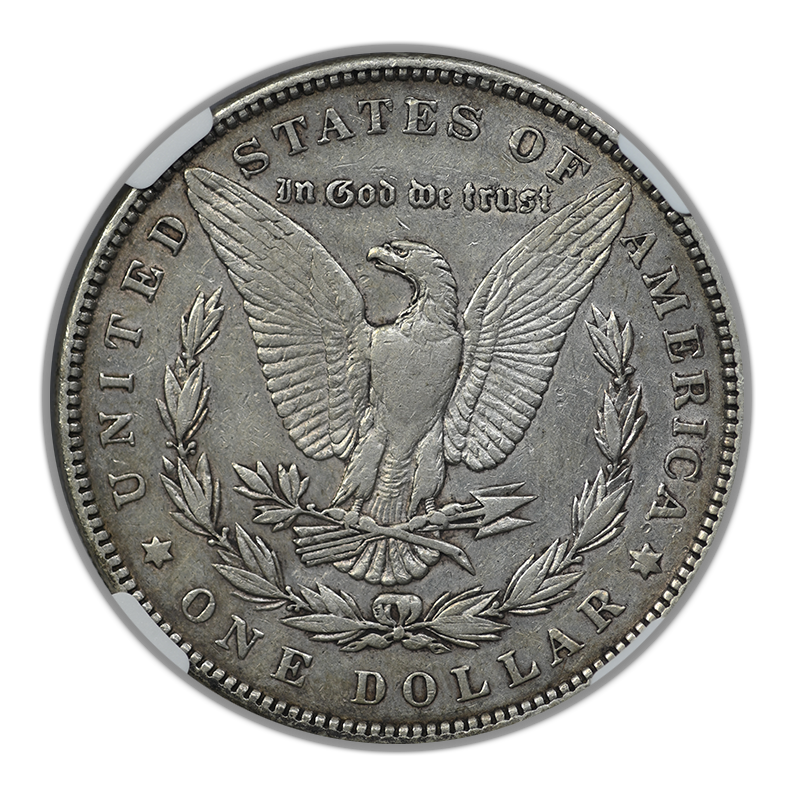 1893 Morgan Dollar $1 NGC VF35 Reverse