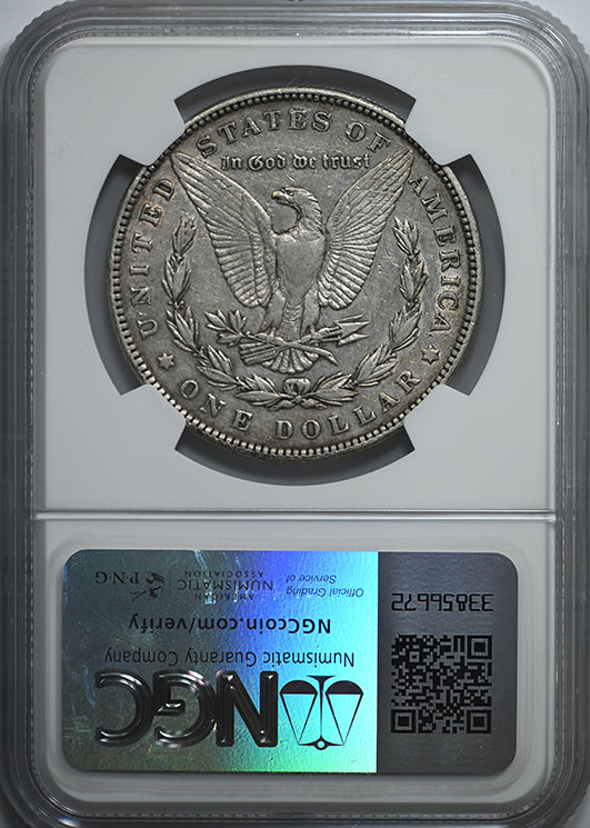 1893 Morgan Dollar $1 NGC VF35 Reverse Slab