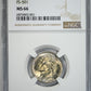 1944-D/D Jefferson Nickel 5C NGC MS66 RPM FS-501 - Repunched Mintmark Obverse Slab