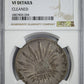 1839GO PJ Mexico 8R Reales NGC VF Details Obverse Slab