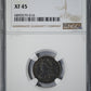 1829 Capped Bust Dime 10C NGC XF45 Obverse Slab