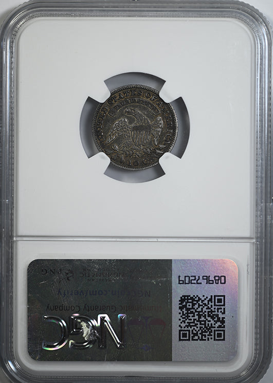 1829 Capped Bust Dime 10C NGC XF45 Reverse Slab