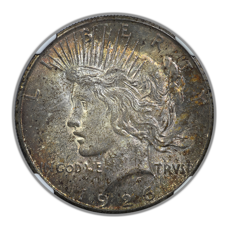 1926-S Peace Dollar $1 NGC MS62 Obverse