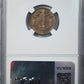 1857 Flying Eagle Cent 1C NGC MS63