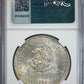 1950 Mo Southeastern Railroad Mexico 5 Silver Peso S5P NGC MS64 Reverse Slab