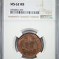 1888 C/M Mombasa Pice NGC MS62RB