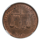 1888 C/M Mombasa Pice NGC MS62RB