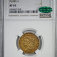 1834 Classic Head Gold Half Eagle $5 NGC XF45 CAC - Plain 4