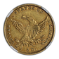 1834 Classic Head Gold Half Eagle $5 NGC XF45 CAC - Plain 4
