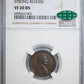 1922 No D Lincoln Wheat Cent 1C NGC VF20BN CAC - Strong Reverse