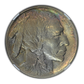 1914-D Buffalo Nickel 5C NGC AU50 CAC - TONED!