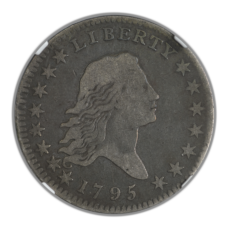 1795 Flowing Hair Half Dollar 50C NGC VG10