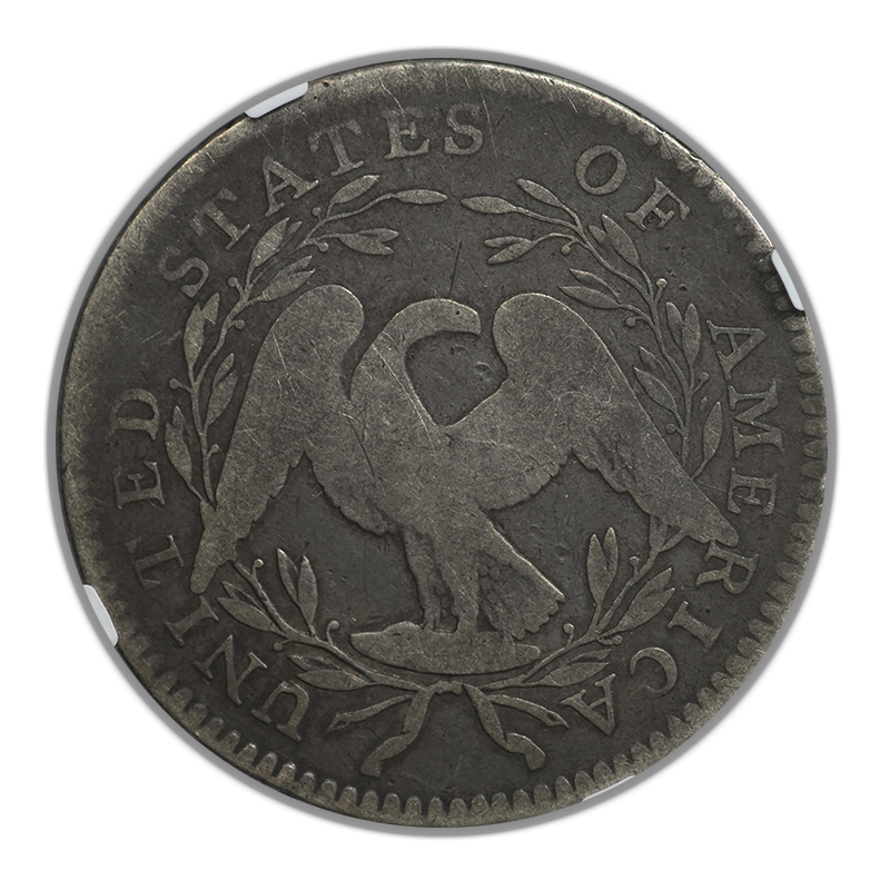 1795 Flowing Hair Half Dollar 50C NGC VG10