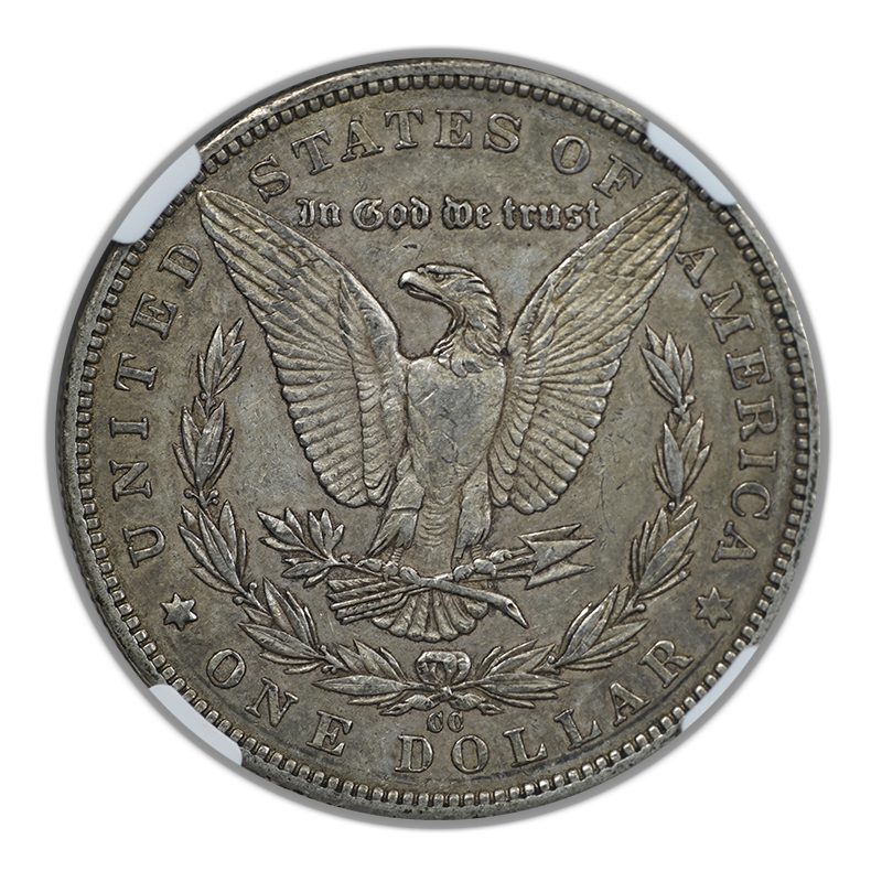 1890-CC Morgan Dollar $1 NGC XF45