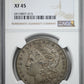 1890-CC Morgan Dollar $1 NGC XF45