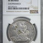 1877-S Trade Dollar T$1 NGC XF Details - Chopmarked