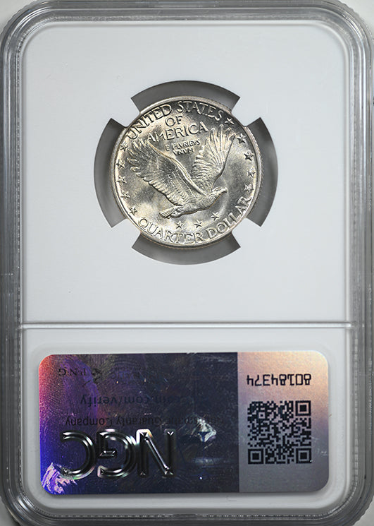 1925 Standing Liberty Quarter 25C NGC MS64