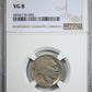 1918/7-D Buffalo Nickel 5C NGC VG8 with Original 1982 ANA Certification