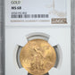 1981 Mo Mexico Gold 1/2 Onza NGC MS68