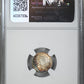 1915 Ecuador 1/2D Decimo Birmm NGC MS65 - TONED!