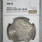 1891-S Morgan Dollar $1 NGC MS64