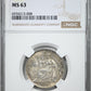 1937 F.I. China French Indo-China 20C Cent NGC MS63