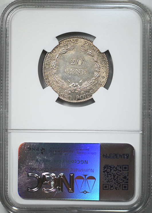 1937 F.I. China French Indo-China 20C Cent NGC MS63