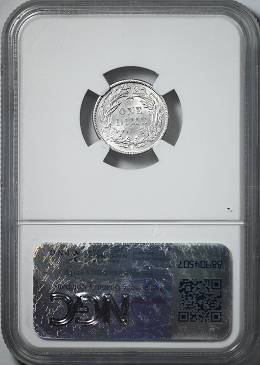 1891-S Liberty Seated Dime 10C NGC MS61