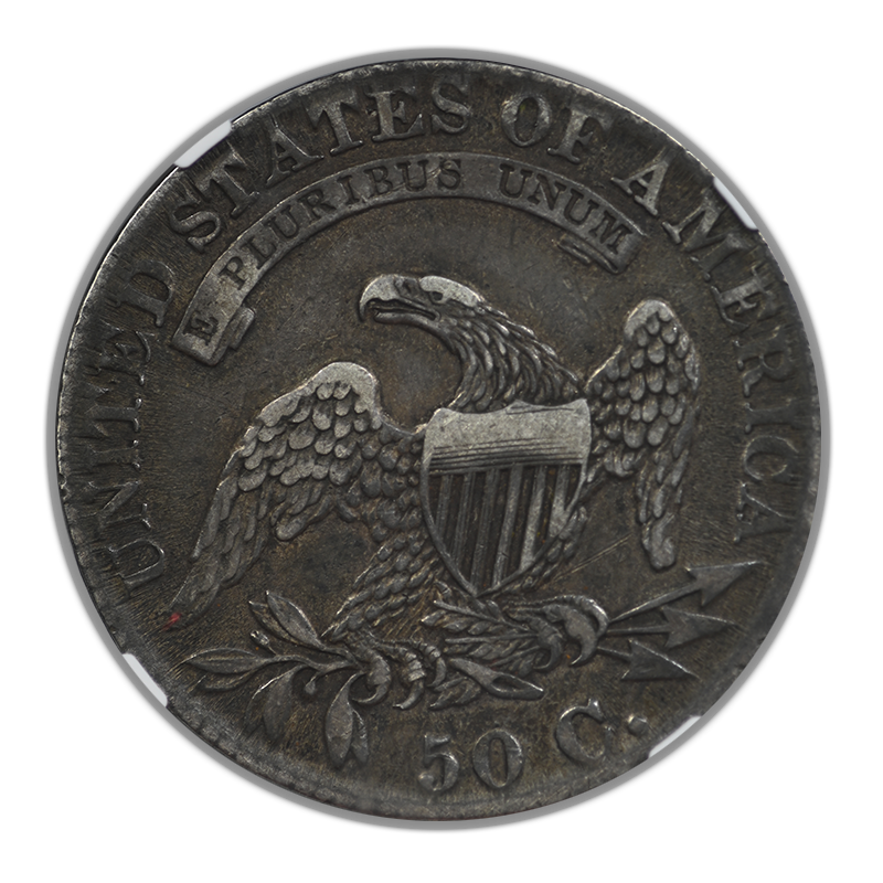 1832 Capped Bust Half Dollar 50C NGC VF35